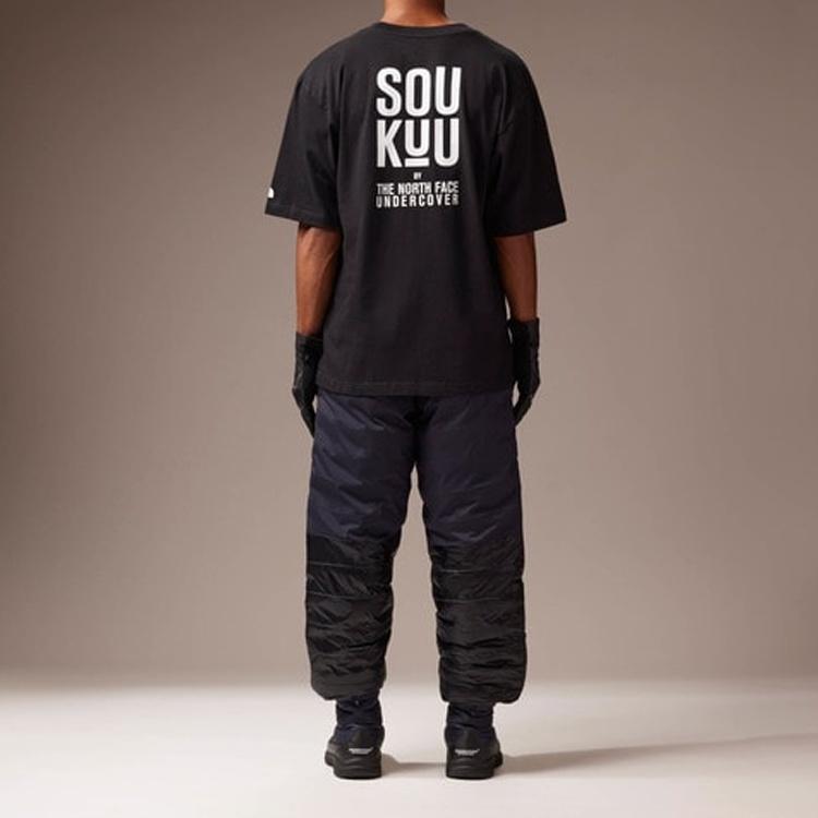 THE NORTH FACE SOUKUU T Shirts Unisex Black Crew Neck Moderate Straight Fit NF0A876E-JK3