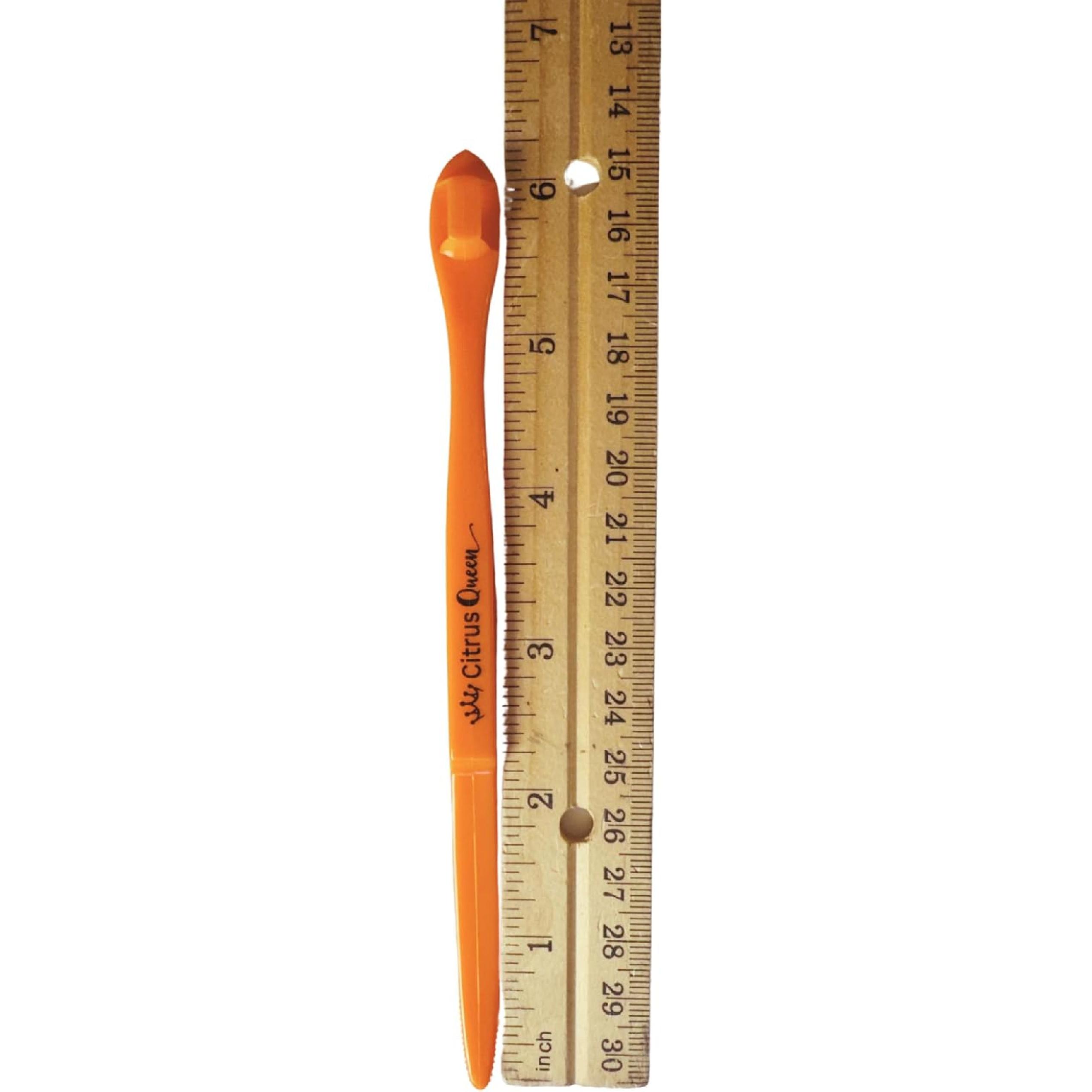Citrus Queen Orange Citrus Peeler - Single Pack Trial Size for Cocktails, Kitchen & Travel Use
