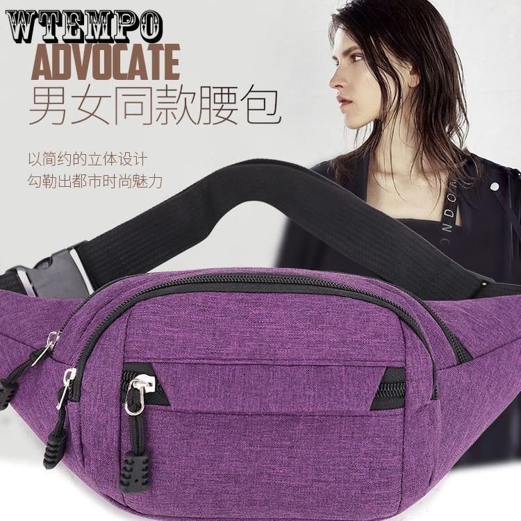 

Men s and Women s Waist Bag Multifunctional Waterproof Crossbody Bag Student Korean Version Sports Bag армія зелений колір