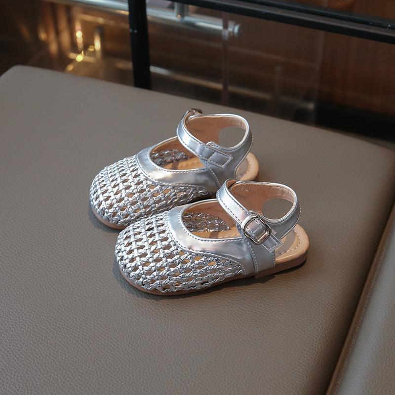 Girls' Princess Sandals Hollow-Out Shoes for Toddlers, Breathable Casual Footwear for Girls Elegant Soft  Cute Girls Shoes