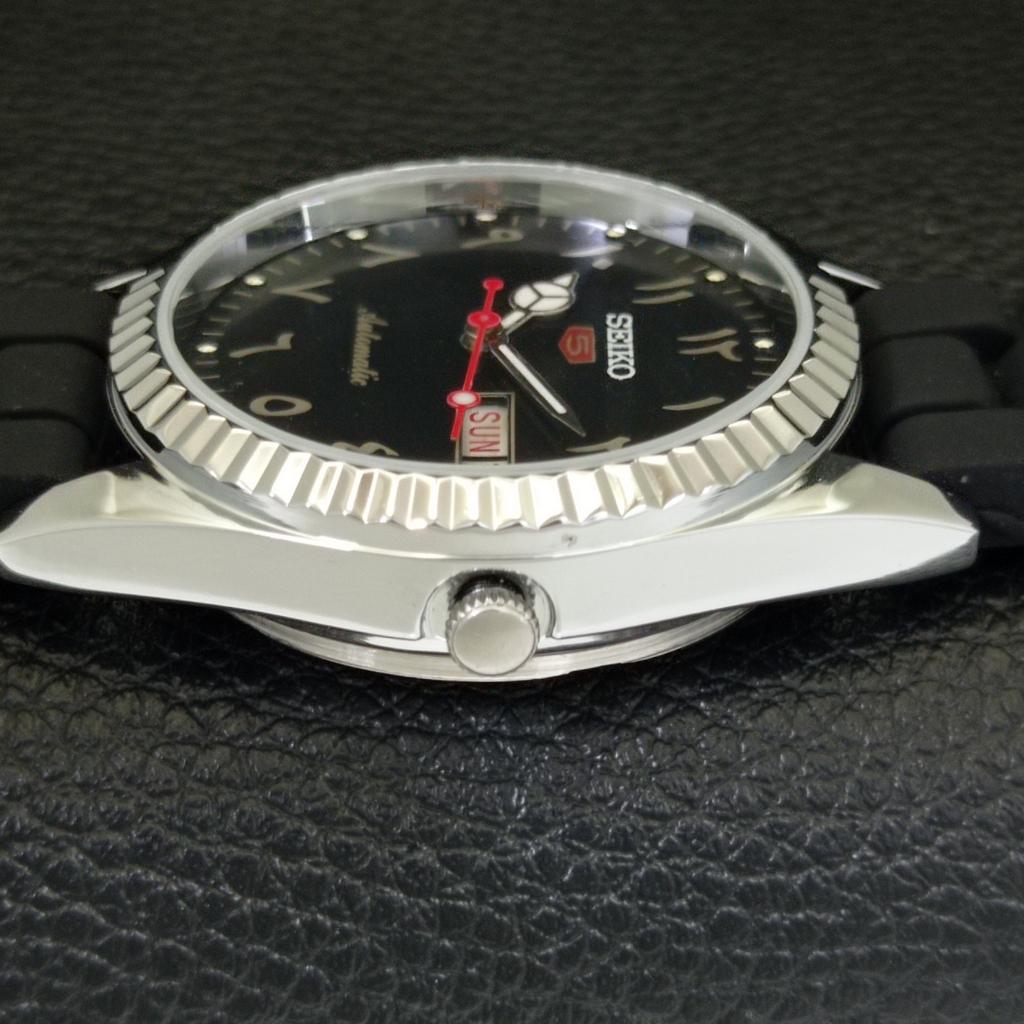 AUTOMATIC VINTAGE REFURBISHED SEIKO 5 JAPAN 6309A MENS ARABIC WATCH A441470-5 Sk-a441470