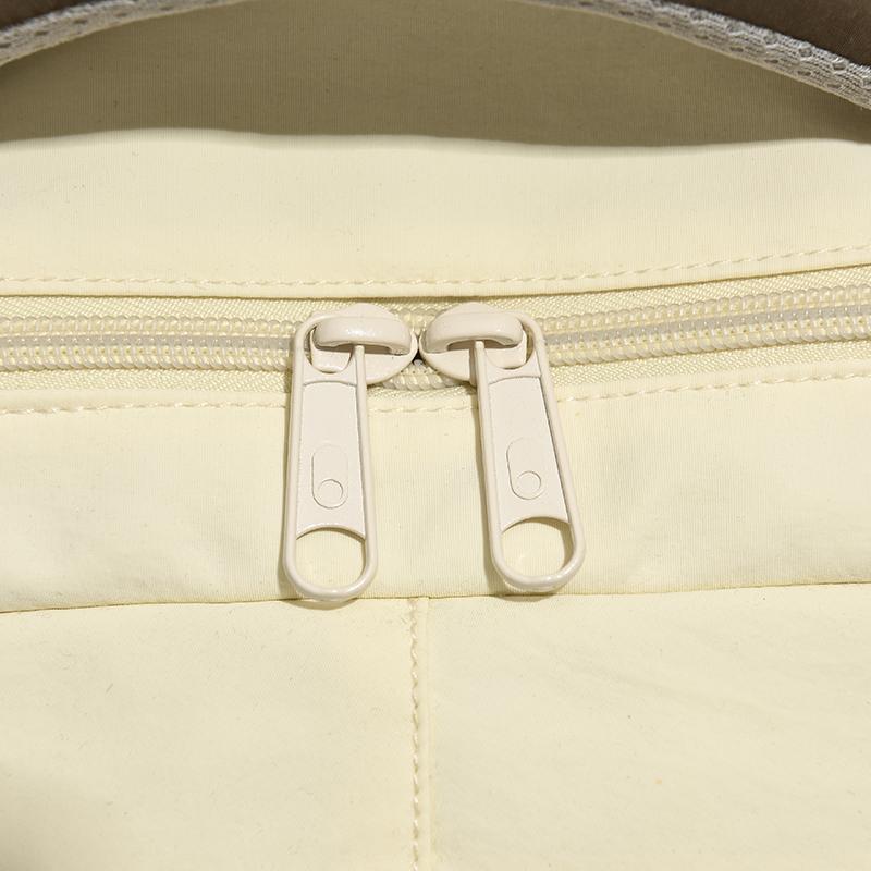 Contrast Color Schoolbag Lightweight Travel Backpack Large Capacity Backpack