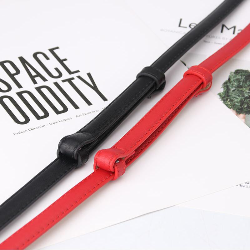 2025 Ladies Leather Buckle Korean Style Thin Belt Fashion Versatile Dress Shirt Decoration Belts for Women Luxury Designer Brand