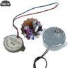 Motor 49TYJ 220V 4W Klauenpol-Permanentmagnet Flachanschluss Synchronmotor Für Schwenkkopf-Ventilator Motorersatzteile Elektrolüftermotor