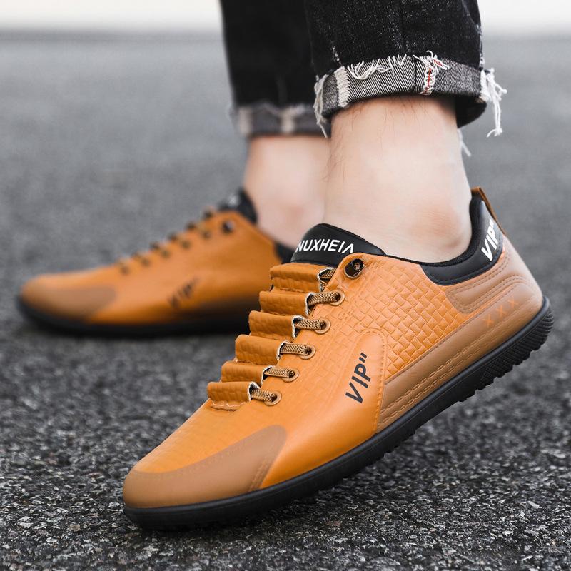 Men's shoes new soft-soled driving casual sports shoes convenient, comfortable and lightweight color matching flat shoes