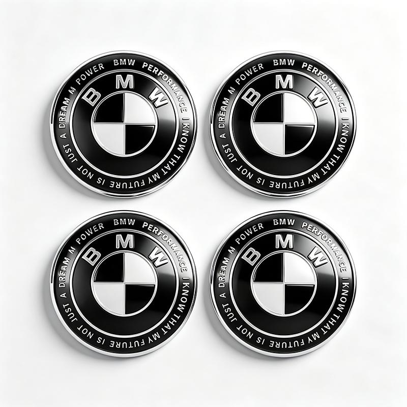 56mm Car Badge Wheel Center Cover Stickers Hub Caps Decal For BMW M Z4 M3 M5 M6 X3 E46 E90 E39 F10 F20 F30 G20 E60 X6 G30 G38 QWAKL1