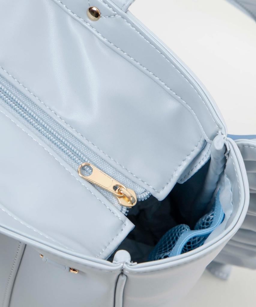 Sparkling Frill Ita Ita Deco Clear Oshikatsu Oshikatsu Live Gray [WEGO] Lace-up Bag, Bag, Bag, Bag, Multi-functional, Oshikatsu, Goods, Bag, Event,