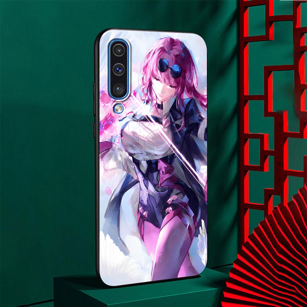 Rail Kafka Honkai Star Case for Samsung Galaxy A03 A04s A20 A30 A20e A70 A70s A50 A40 A30s A50s A20s A10s TPU Black Phone Cover