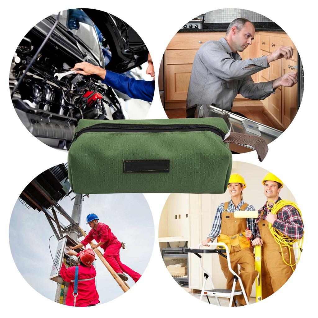 PENGGONG Tool Storage Bag     Pouch Hand Strap Tool Bag Electrician Woodworking Toolbag  