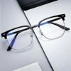 Anti Radiation  Eye Glasses for Women Men Replaceable Lens Simple Square Anti Blue Ray Fashion Eyeglasses
