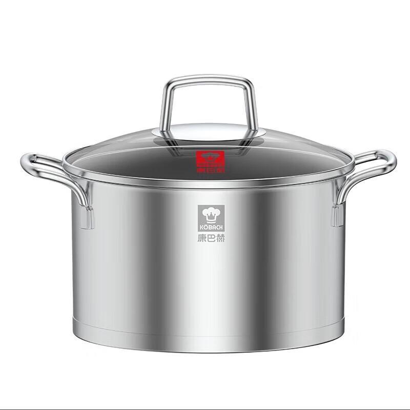 Kangbah 22cm 304 Stainless Steel Universal Soup Pot