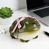 Custodia Protettiva Rana Novità Custodia Auricolari Rana Brutta Copertura Protettiva Animale Divertente per Auricolari Wireless per Airpods