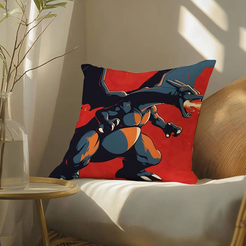 Pokemon Umbreon Anime Plush Pillow Cover Soft Short Plush Cushion Cover For Sofa Bedroom Living Room Home Decor Gift