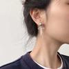 Faux Pearl Stud Earrings for Women, Temperamental Tassel and Bow Stud Earrings… More