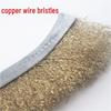 Dryden BBQ Grill Brush with Copper-Plated Steel Wire