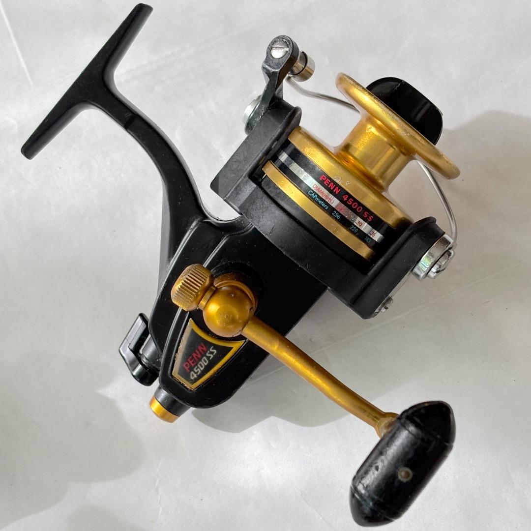 Used [Old] PENN 4500SS Gold Handle USA