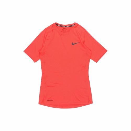 Мужская красная компрессионная футболка Nike для тренировок с быстрым отводом влаги, дофаминовая M красный