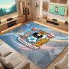 Tappeto in Velluto di Cristallo con Stampa del Coventry City Football, Comodo Assorbente d'Acqua Antiscivolo Tappeto per Pavimenti Interni