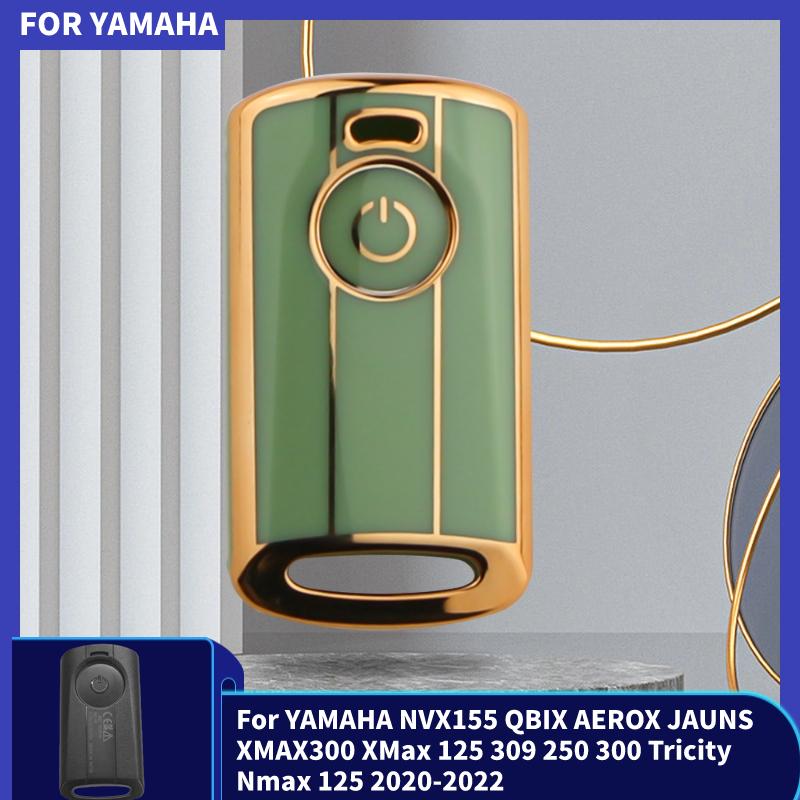 TPU New Cover Key Case for YAMAHA NVX155 QBIX AEROX JAUNS XMAX300 XMax 125 309 250 300 Tricity Nmax 125 2020-2022