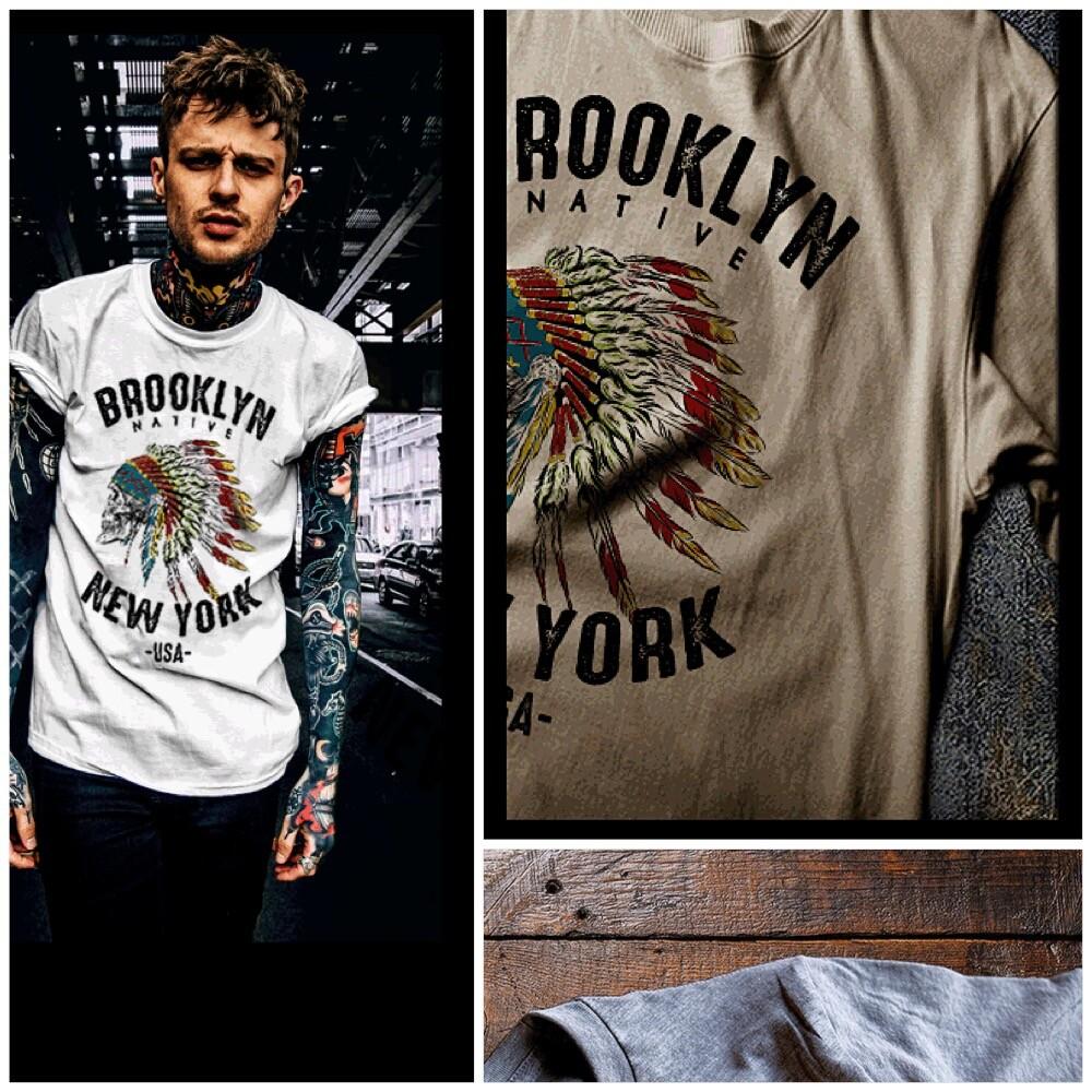 

Hip hop Brooklyn Native American New York City Indigenous NYC tee Unisex T-Shirt XXXL