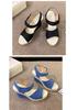 Women's Platform Wedge Peep-Toe Sandals with Round Toe High Heel for Outdoor Wear