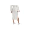 New Nike Casual Long Skirt Women's Sail White DV7957-133