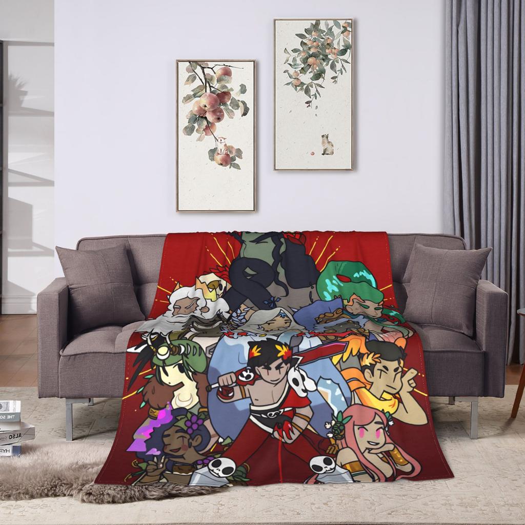 Hades Zagreus Blankets  Soft Warm Novelty Plush Throw Blanket For Couch Bed Decorative Flannel Bedspread Bed Cover
