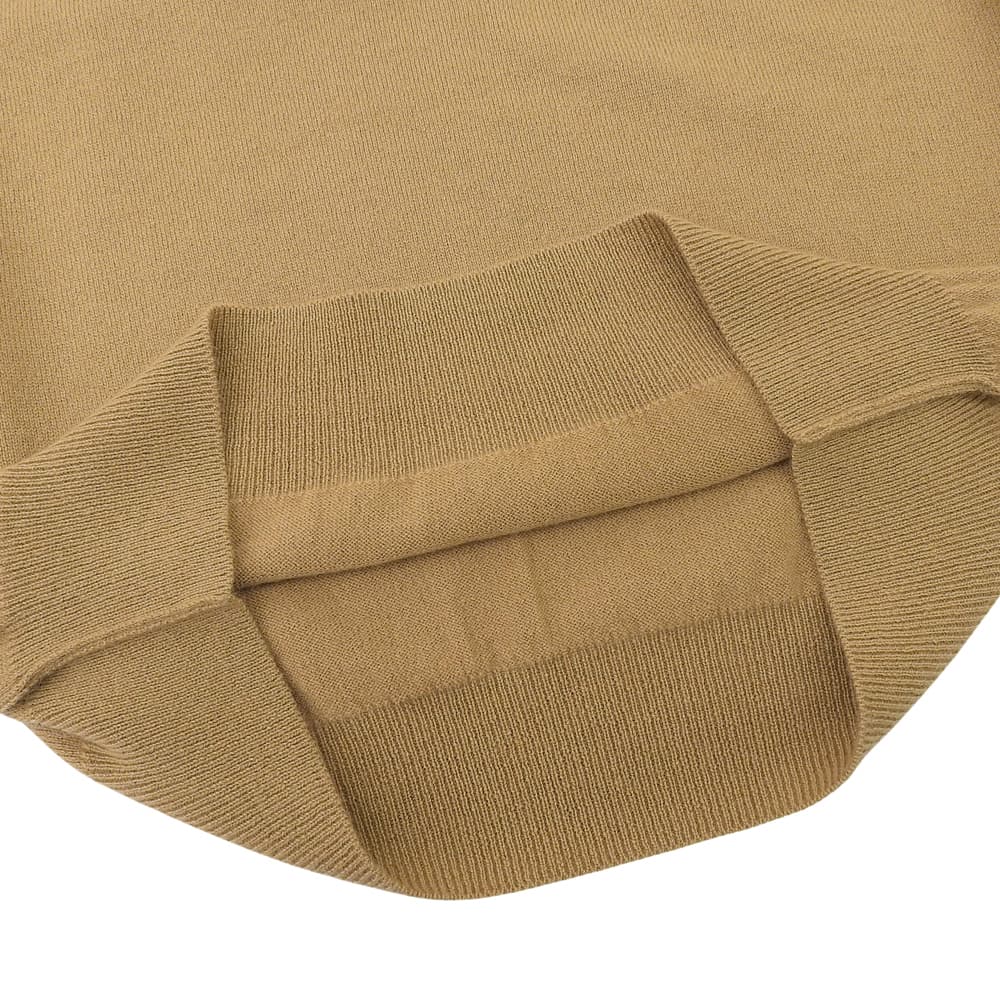 TOYOBOSHI BIEI Cashmere100 Sweater Top, Women's, Camel, 08IT-BC0002 Tops 1 CamelUsed