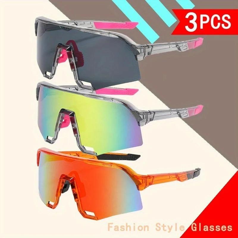 3-piece Set. The Latest Trend of Large Frame Glasses. High Definition Coated Lenses