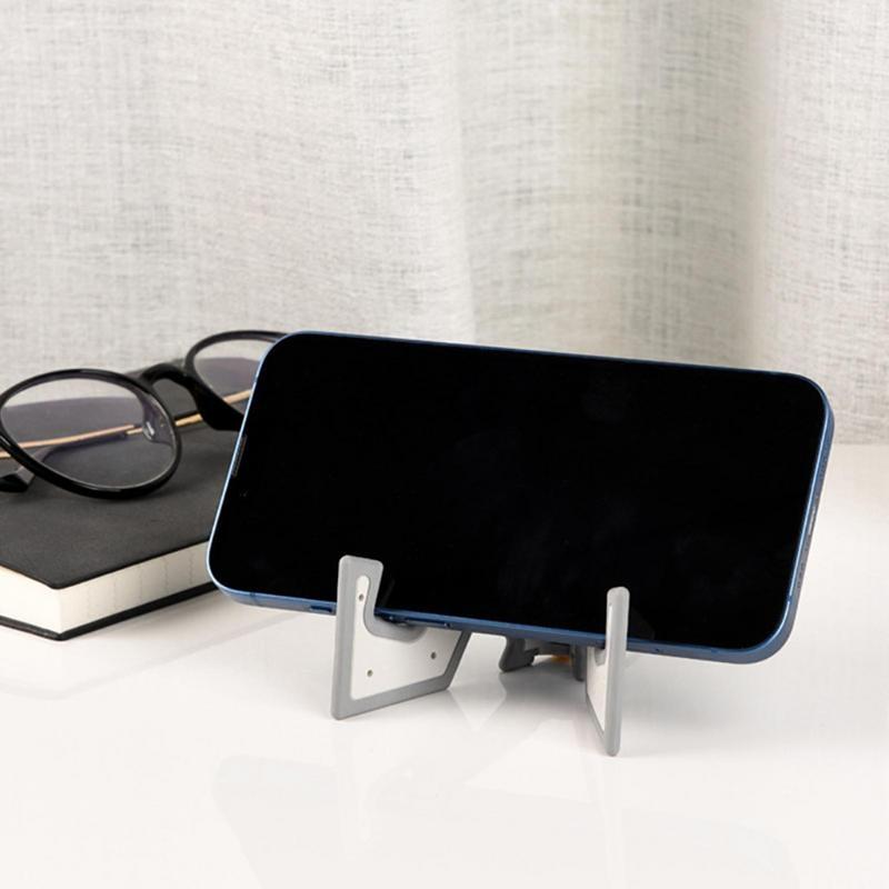 Portable Keychain Pendant Mobile Phone Tablet Holder Stand Creative-Keyring Lightweight Mini Desk Cellphone Support Rack