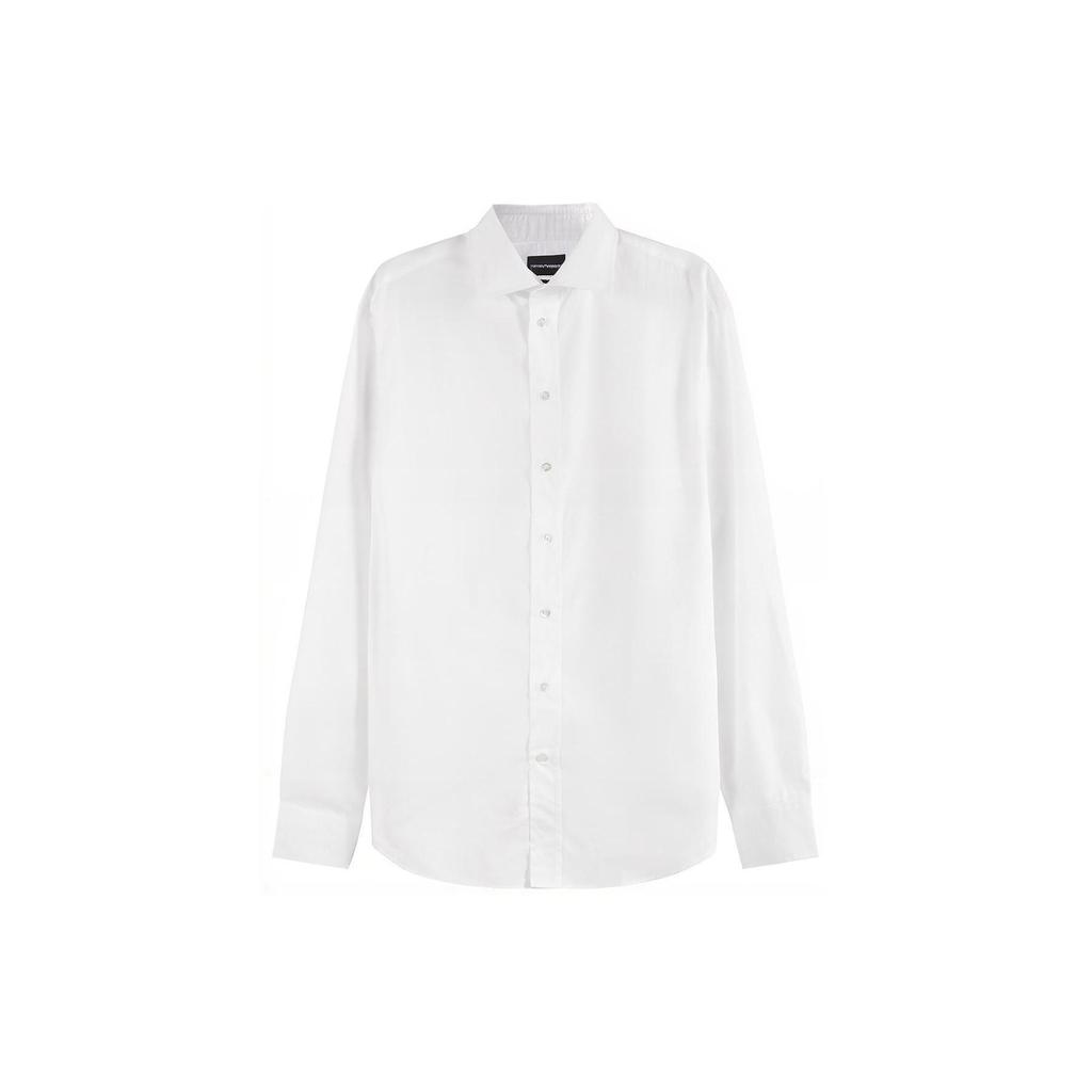 EMPORIO ARMANI SS23 Shirt Men's White D41CM8-D11F1-100