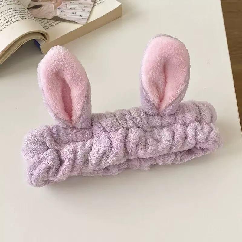 Strawberry Bear Plush Headband: Non-Slip Cute Cartoon Hair Accessory for Girls