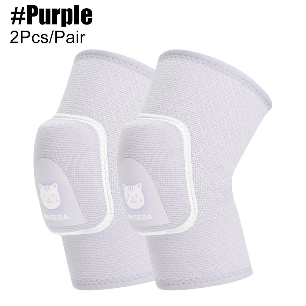 

1 Pair Knee Pads Anti Slip Sponge Kneepads Soft Elastic Protector Skating Cycling M