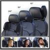 180° Adjustable Car Side Headrest Ergonomic Cervical Pillow Universal Neck Pillow  Car