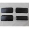 ABS Carbon Car Accessory Door Handle Bowl Covers Trim Paste Style For Ford Transit Tourneo MK6 MK7 2007 2008 2009 2010 2011 2013