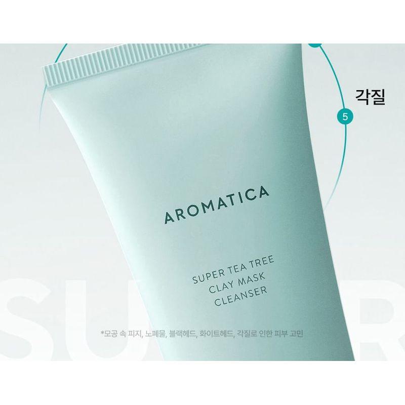 AROMATICA Super Teebaum-Tonerde-Masken-Reiniger