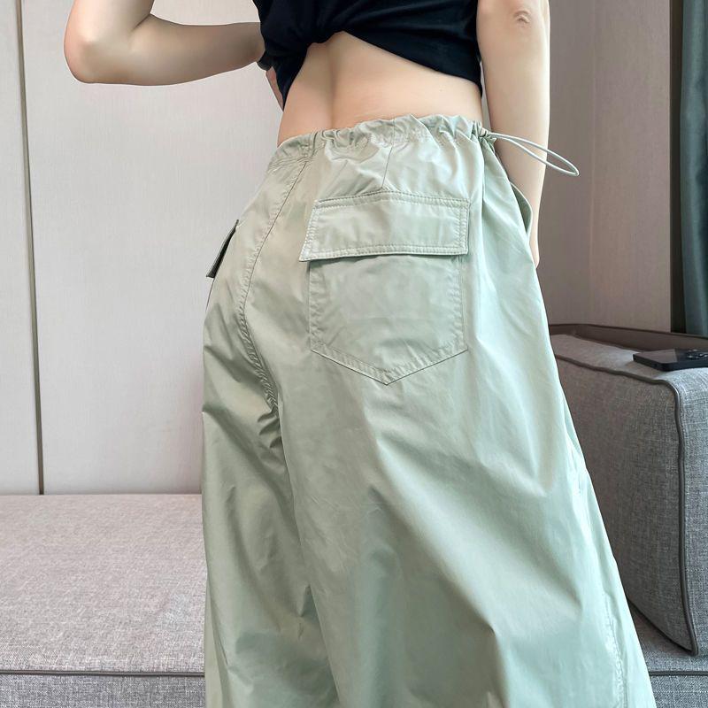 Women's 2025 Summer Petite Casual Cargo Pants