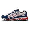 Asics Gel Kayano 5 360 Crema Blu Mako Sneakers da Donna Grigio Piemonte 1022A139-100