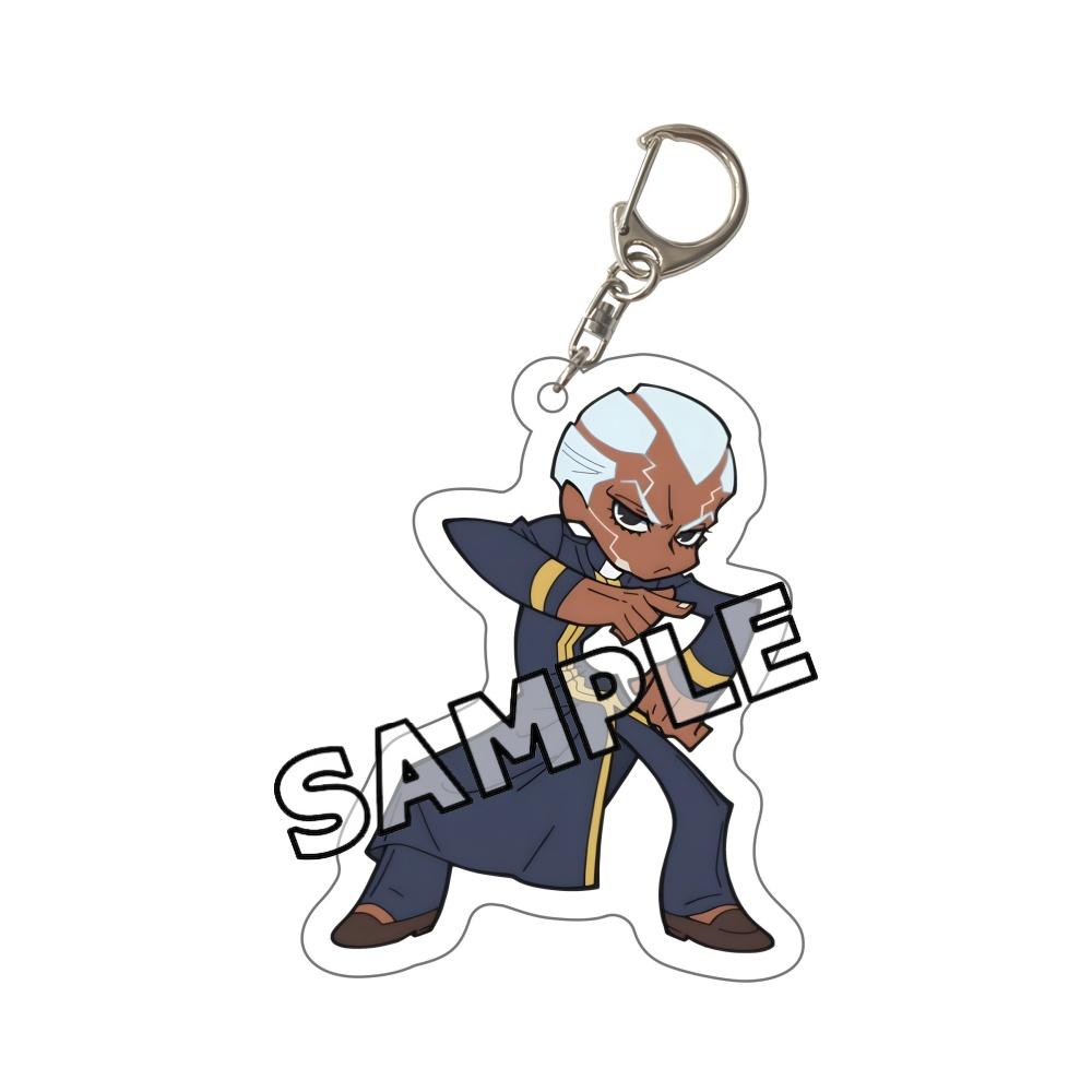 2026 New JoJo Bizarre Adventure Chibi Acrylic Keychain JJBA Jotaro Giorno Jolyne Dio Josuke Bruno Keyring Kawaii Anime Bag Gift