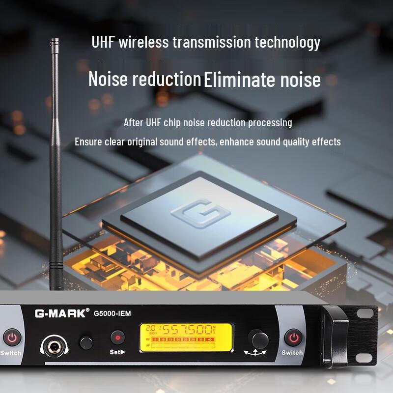 G-MARK G5000 Dual-Channel Wireless In-Ear Monitor System