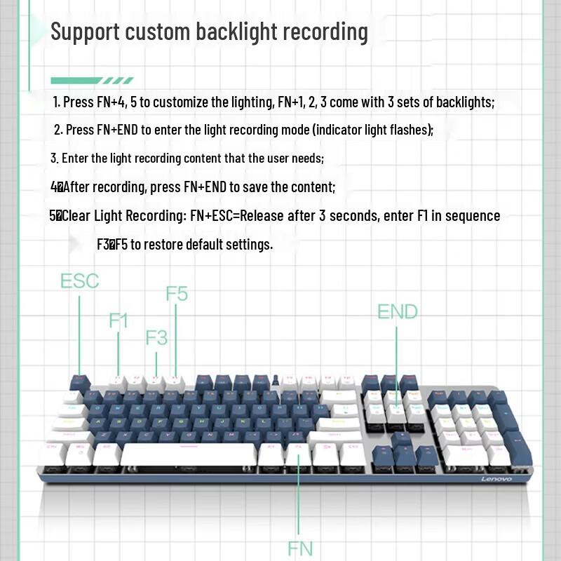 Lenovo MK5 Gaming Mechanical Keyboard