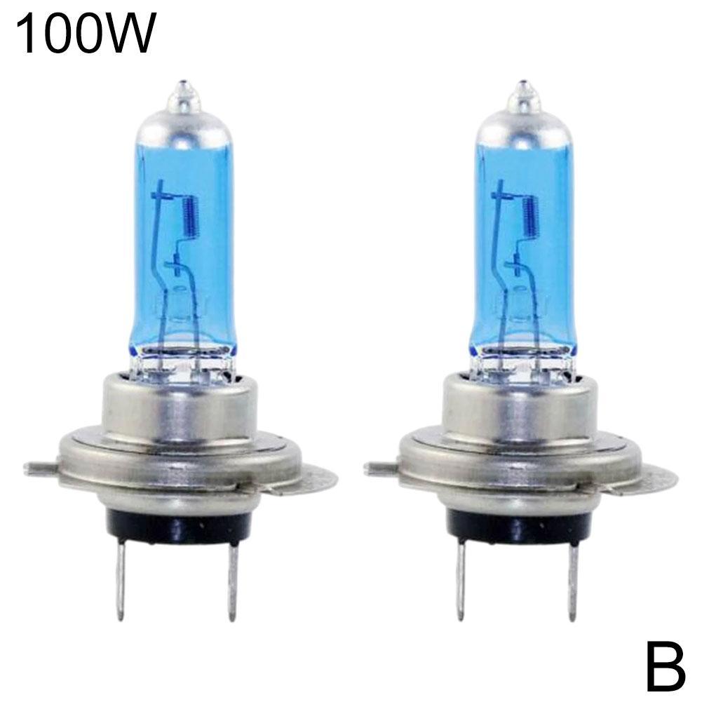 H7 LED Headlight Bulb Beam Kit 12V 100W High Power LED Car Light Headlamp 6000K Auto Headlight Bulbs 12000LM Bulbs 7
