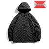 Men's Trendy Light Luxury Hooded Windbreaker - Spring/Autumn Sports Casual Jacket