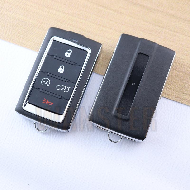 3 4 5 6 Buttons Car Key Fob Case Shell Housing For Jeep Grand Cherokee L Wagoneer Ram