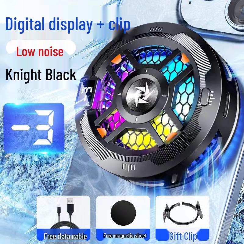 Magnetic Phone & Tablet Cooling Back Clip - Semiconductor Radiator