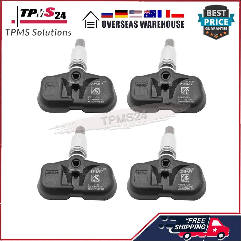 

4x для Toyota 4runner Corolla Highlander Matrix Prius Rav4 Yaris 315 МГц Датчик давления в шинах PMV-107J 42607-06011 42607-33011