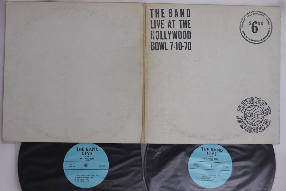 

LP Пластинка BAND Live At The Hollywood Bowl 71070 7000601 RUBBER DUBBER 1970 US Рок Б/У