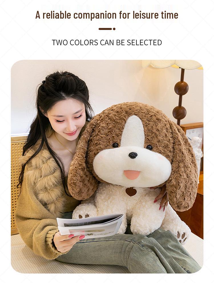 Adorable Milk-Scented Puppy Plush Toy - Realistic Small Dog Doll - Girls' Comfort Gift