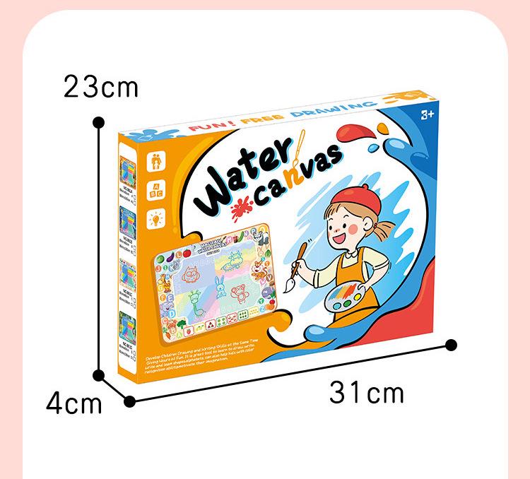 Magic Water Drawing Mat: Reusable Washable Canvas for Kids - Water Painting Graffiti Toy