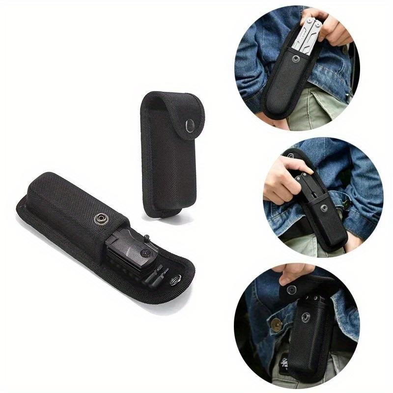 2pcs EDC Tactical Knives Cover Bags Nylon Oxford Set Folding Knife Packaging Nylon Case Gift Knife Set Pliers Scabbard Pouch